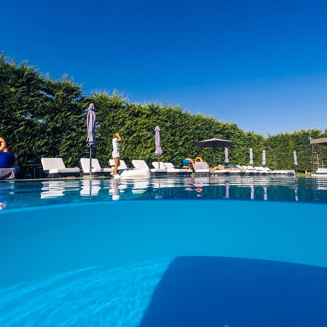 Pool Entrance