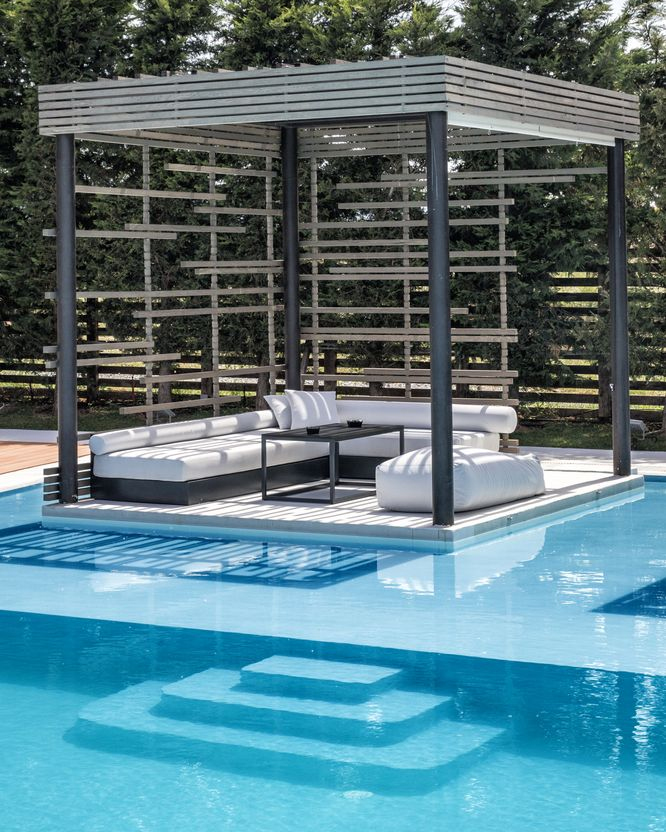 In-pool Cabana