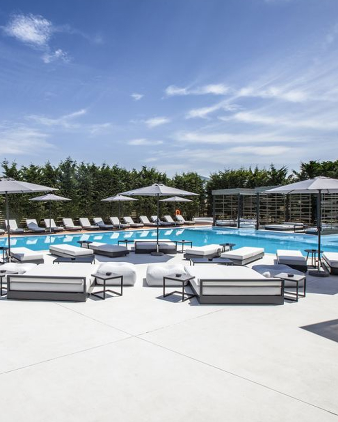 Poolside Sunbeds